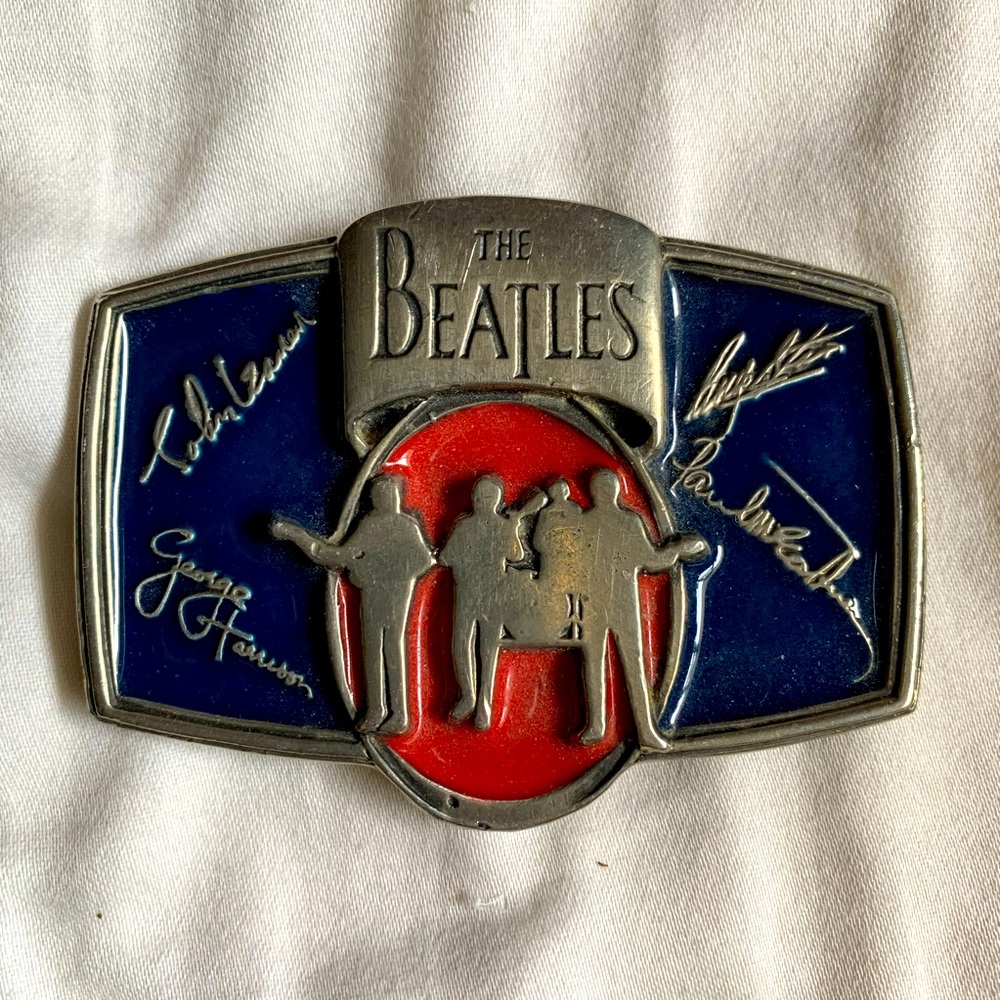 Beatles belt buckle, genuine Apple Corps licensed